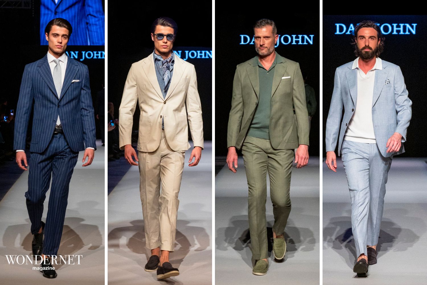 Dan John la sfilata Primavera Estate 2023 a Roma Wondernet Magazine