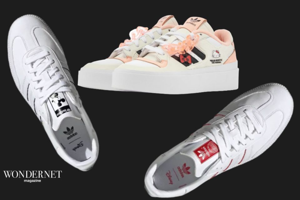 Adidas, la nuove sneakers con Disney ed Hello Kitty