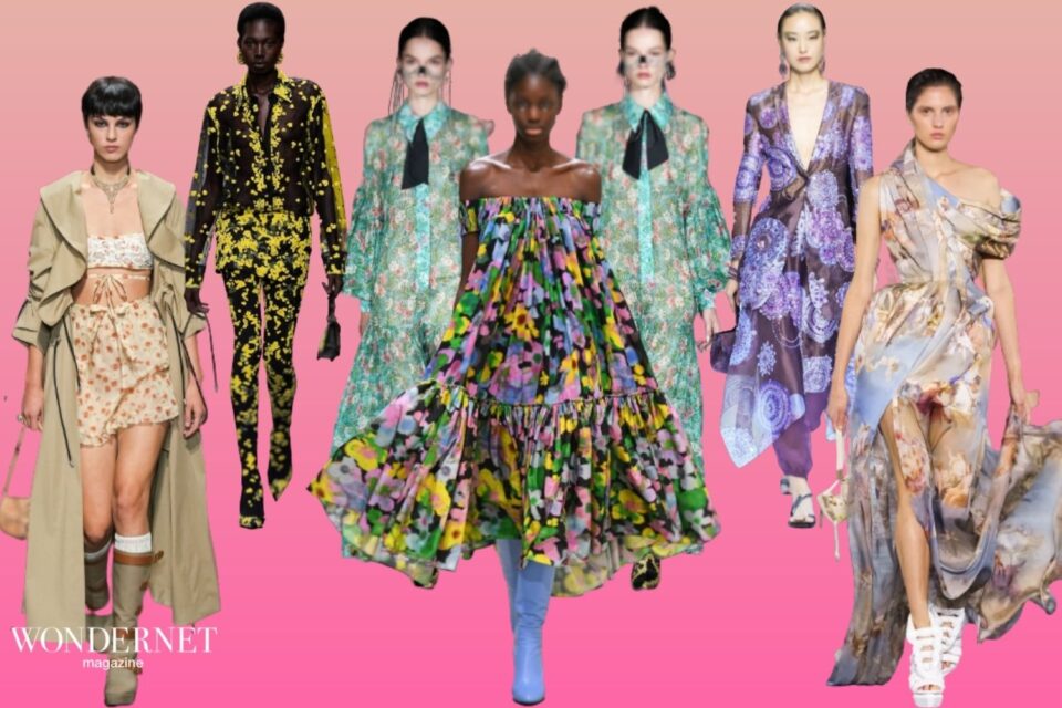 Vestiti a fiori, il trend per la Primavera 2023