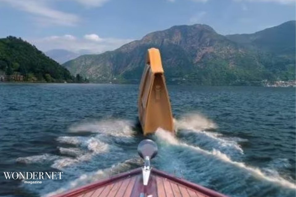 Jacquemus, la borsa gigante in acqua svela pop-up store sul lago di Como
