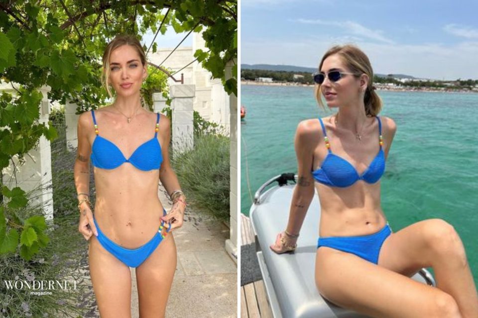 Chiara Ferragni, il bikini con perline da copiare per l'estate 2023