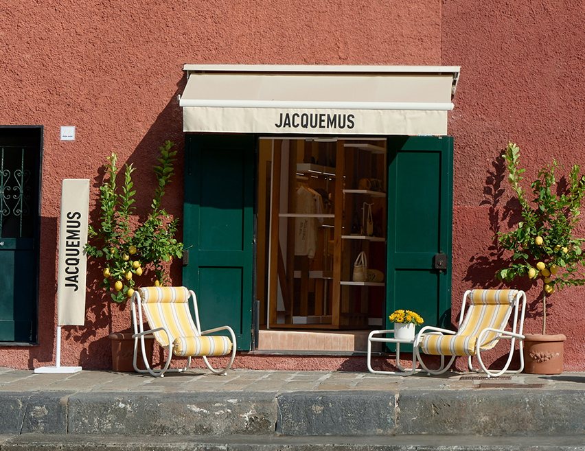 Jacquemus ha aperto un pop-up store a Portofino