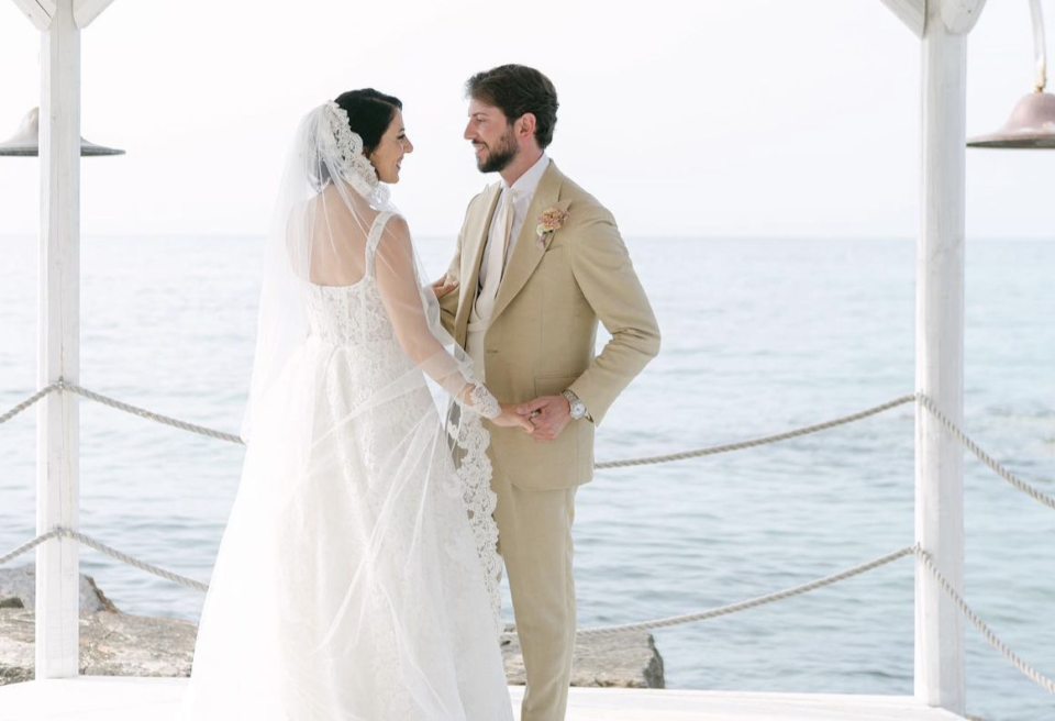 Manuela Vitulli, l'abito da sposa Atelier Emé