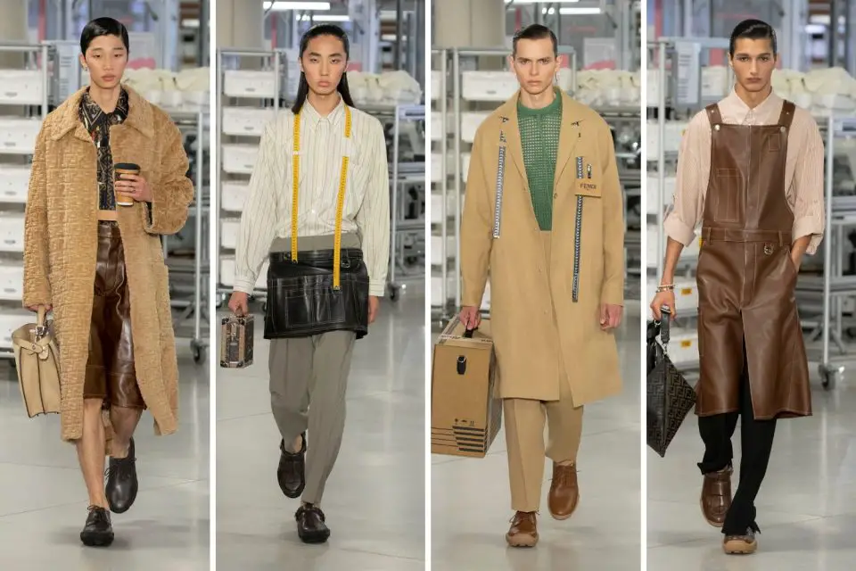 Fendi Uomo la sfilata Primavera Estate 2024 a Firenze Wondernet Magazine