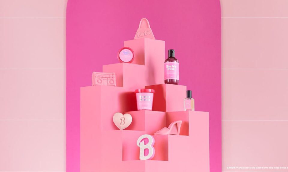 Barbie x Lush, i cosmetici rosa limited edition