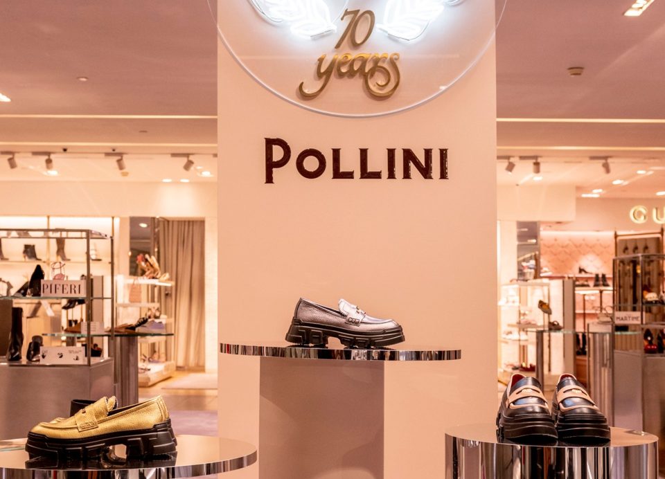 Pollini apre due pop-up in Rinascente