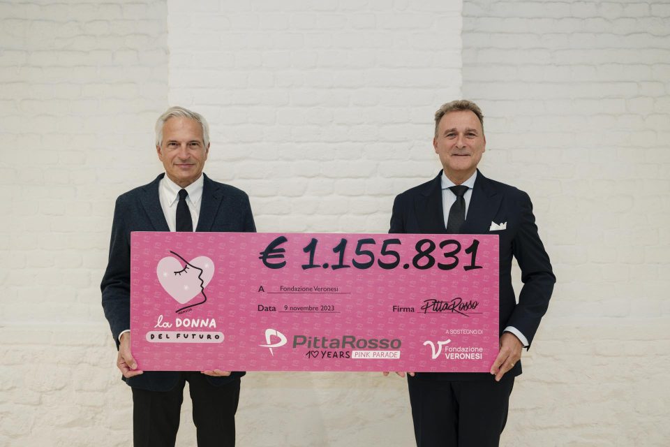 Pittarosso, la Pink Parade 2023 ha raccolto oltre 1 milione di euro