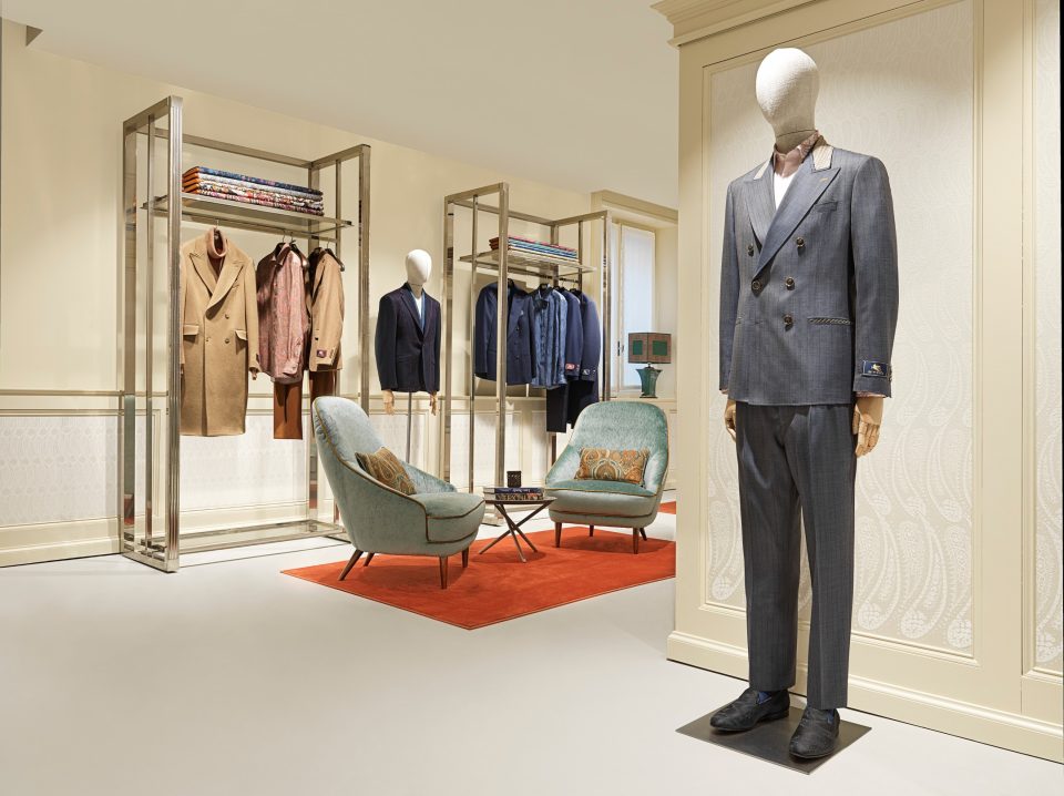 Etro Unique, inaugurato il nuovo spazio dedicato al tailoring