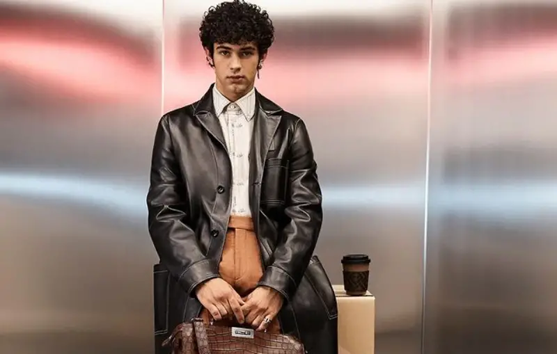 Fendi Uomo, la campagna SS24 con Massimiliano Caiazzo