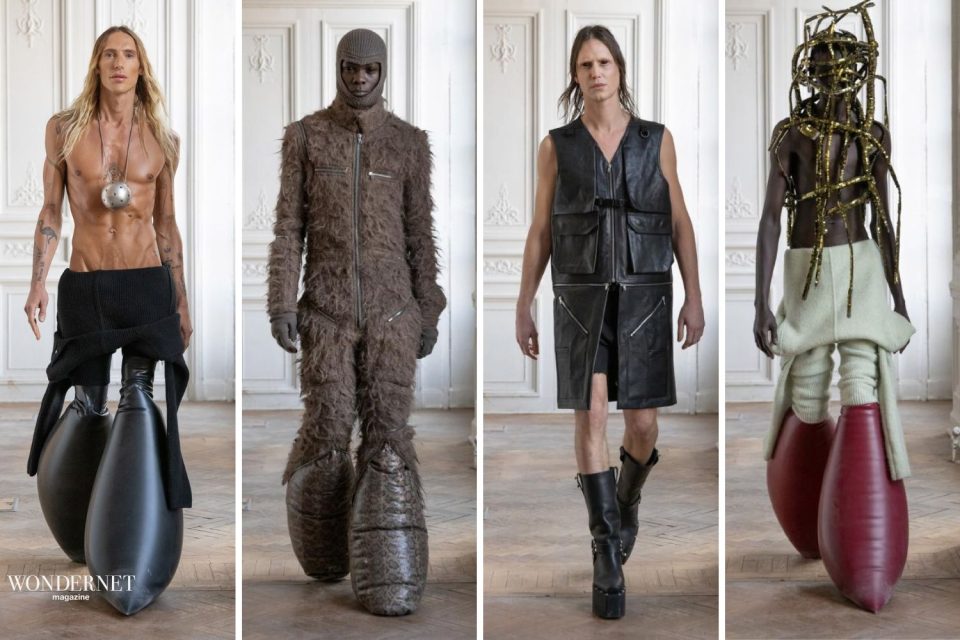 Rick Owens FW24 sfilata paris fashion week
