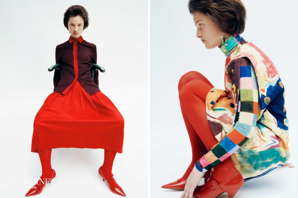 Arthur Arbesser, la FW24 omaggia la boutique viennese di Monika Kaesser