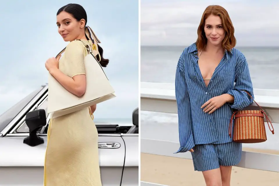 Furla, la campagna SS24 con Gaia Girace e Ludovica Martino