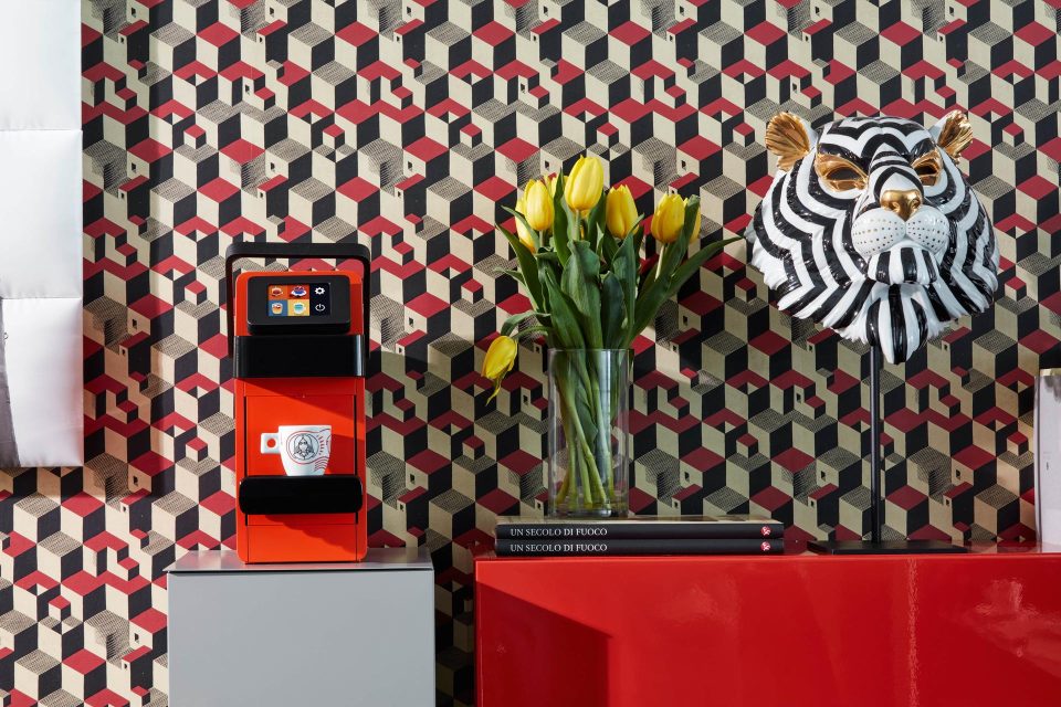 La macchina del caffé di design by Odo Fioravanti