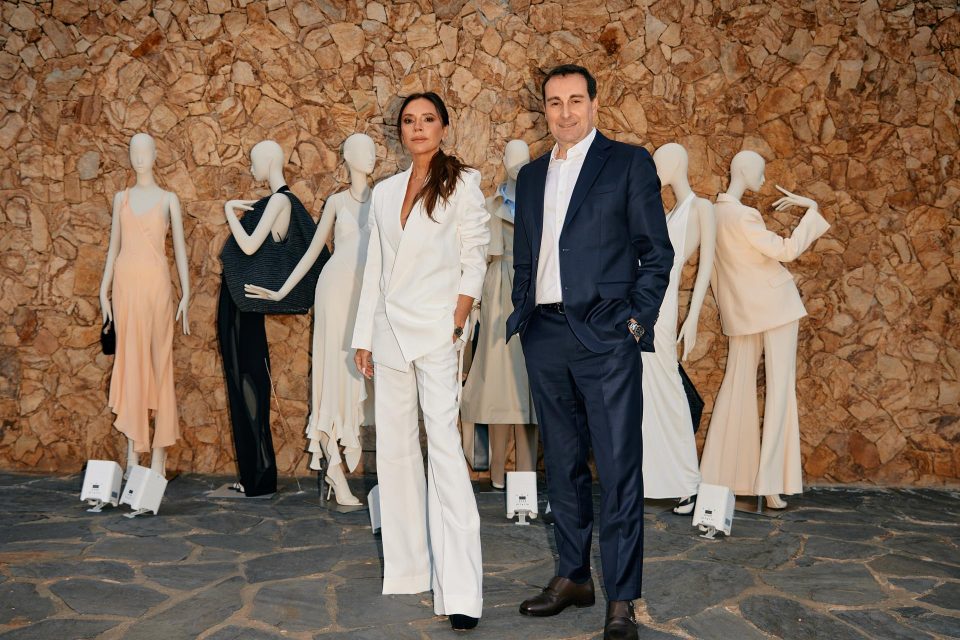 Victoria Beckham X Mango in Costa Brava