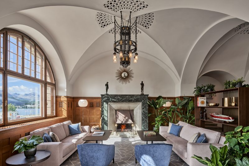 Molteni&C arreda il boutique hotel Grace La Margna St. Moritz