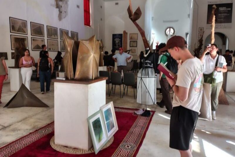il progetto di Francesca Liberatore a Ferrara con opere e installazioni realizzate insieme a studenti californiani