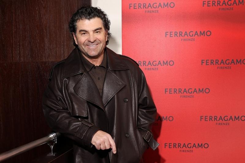 Alberto Tomba ospite di Ferragamo alla presentazione FW26 Legends Reimagined durante la Milano Fashion Week