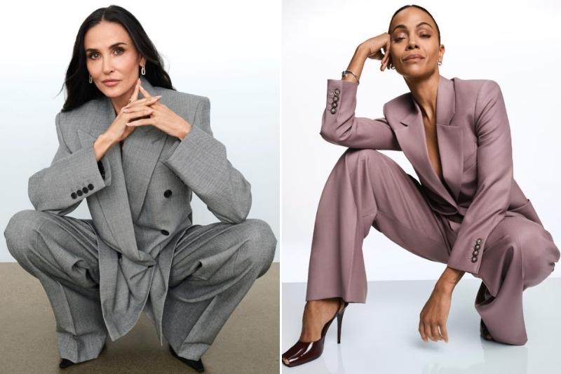 Demi Moore e Zoe Saldaña nuovi volti Lancôme campagna Absolue Longevity MD