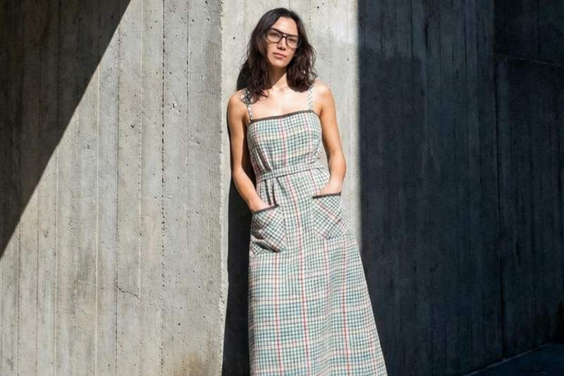 grembiule Kristina Ti Utili Ti abito fashion Design Week Milano