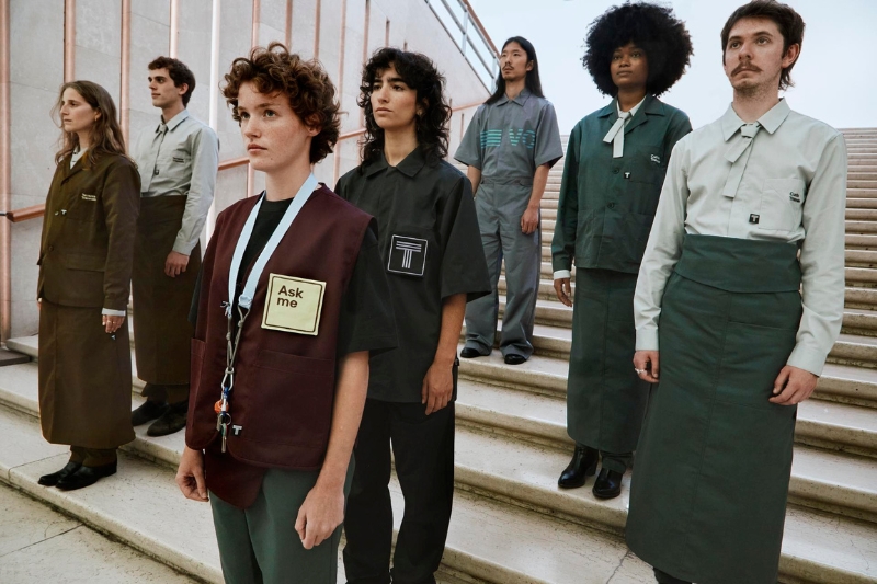 Personale di Triennale Milano con le nuove uniformi progettate da Alessandra Facchinetti per il progetto Codici di Stile