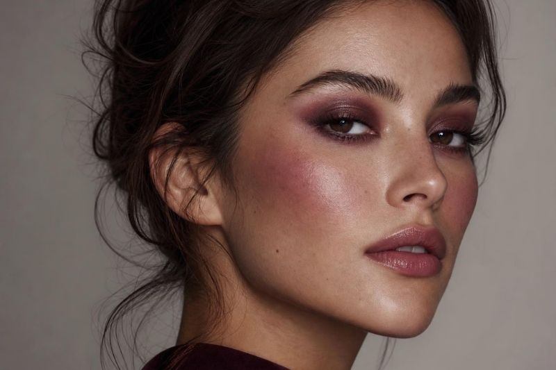 Blush berry sulle guance, il trend make-up Autunno 2026 tra sfumature mora, prugna e vino