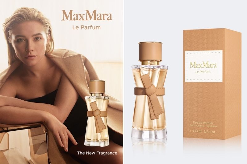 Florence Pugh nella campagna Max Mara Le Parfum con il nuovo profumo