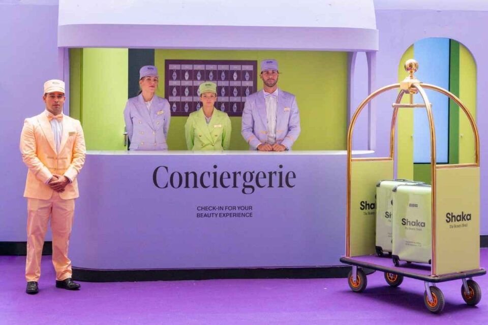 Shaka The Beauty Hotel alla Milano Beauty Week 2026 con la Conciergerie del temporary hotel