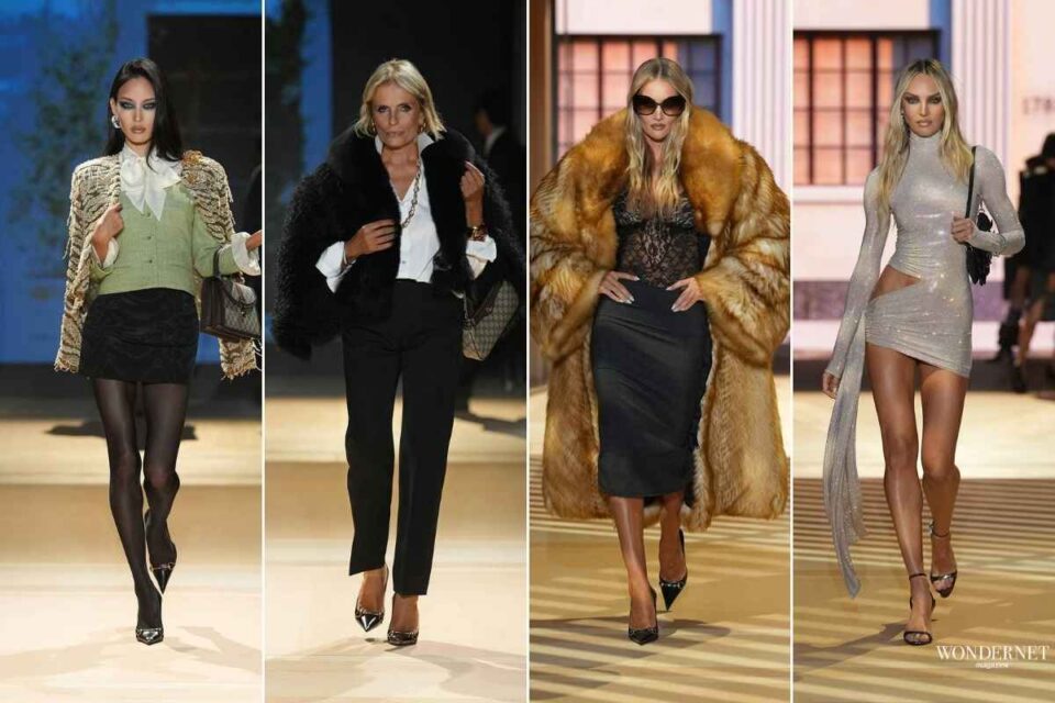 Look della sfilata Gucci SS27 di Demna alla Milano Fashion Week