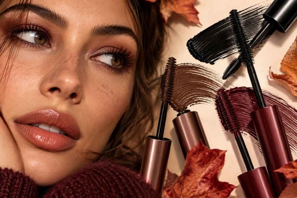 Mascara Autunno 2026, ciglia definite e mascara nero, marrone e borgogna